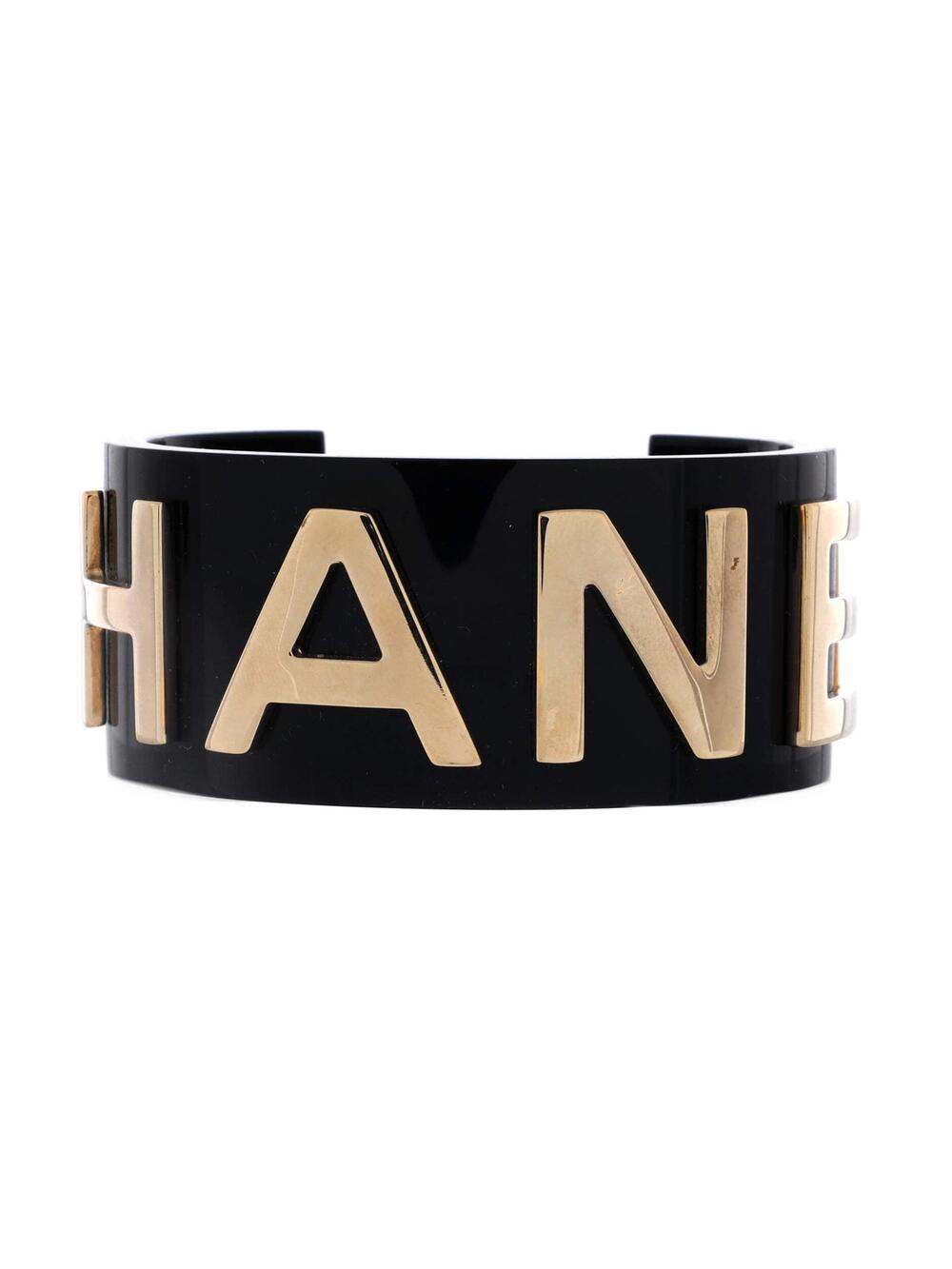 Chanel Logo Cuff Bracelet Resin With #371298C89B